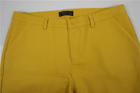 Natty Records Store Women's Pants yellow / L (50kg-55kg) More Than A Women Pencil Pants